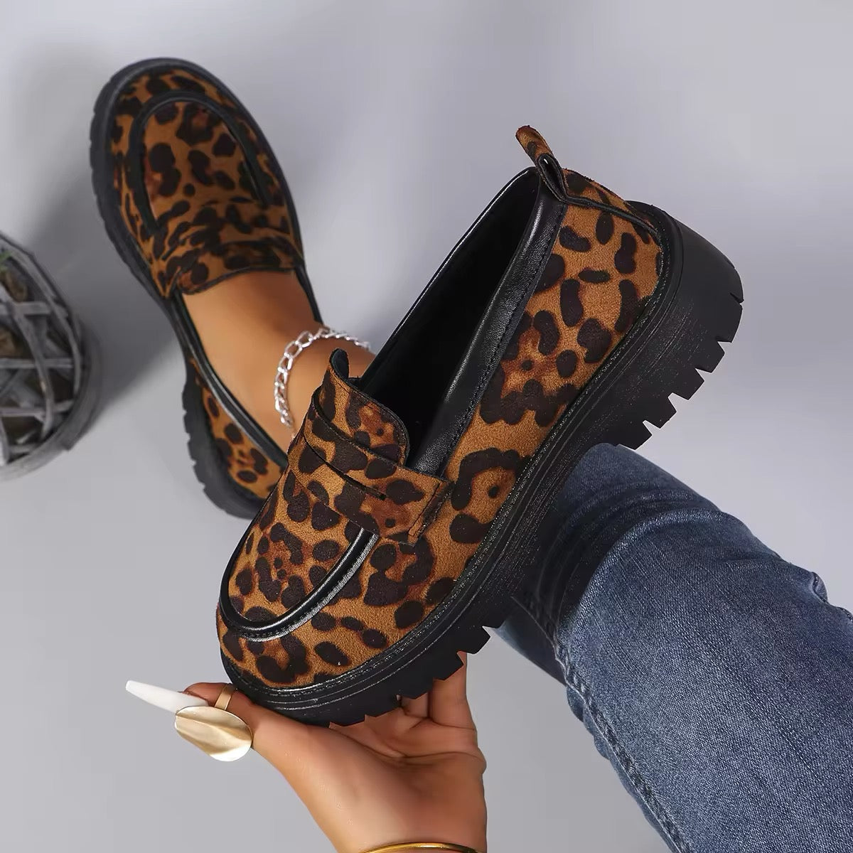 Leopard Prowl Loafers