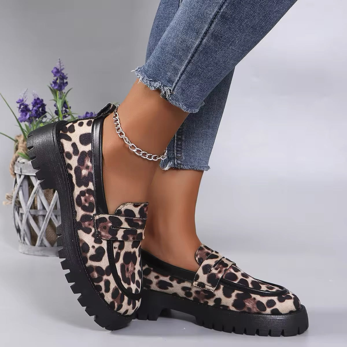 Leopard Prowl Loafers