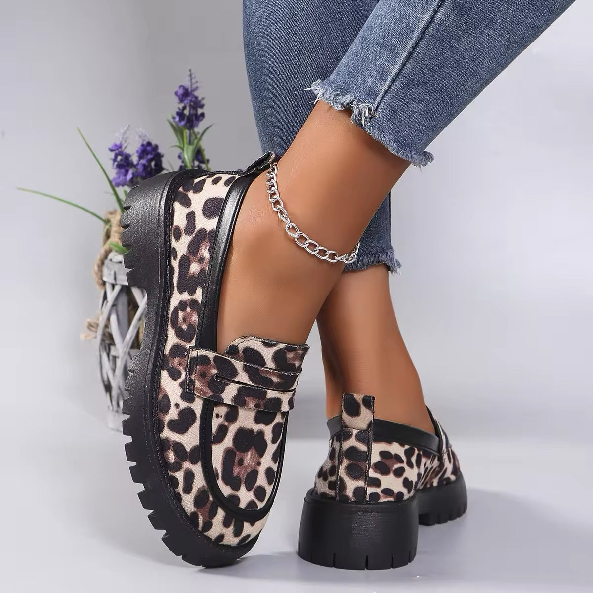 Leopard Prowl Loafers