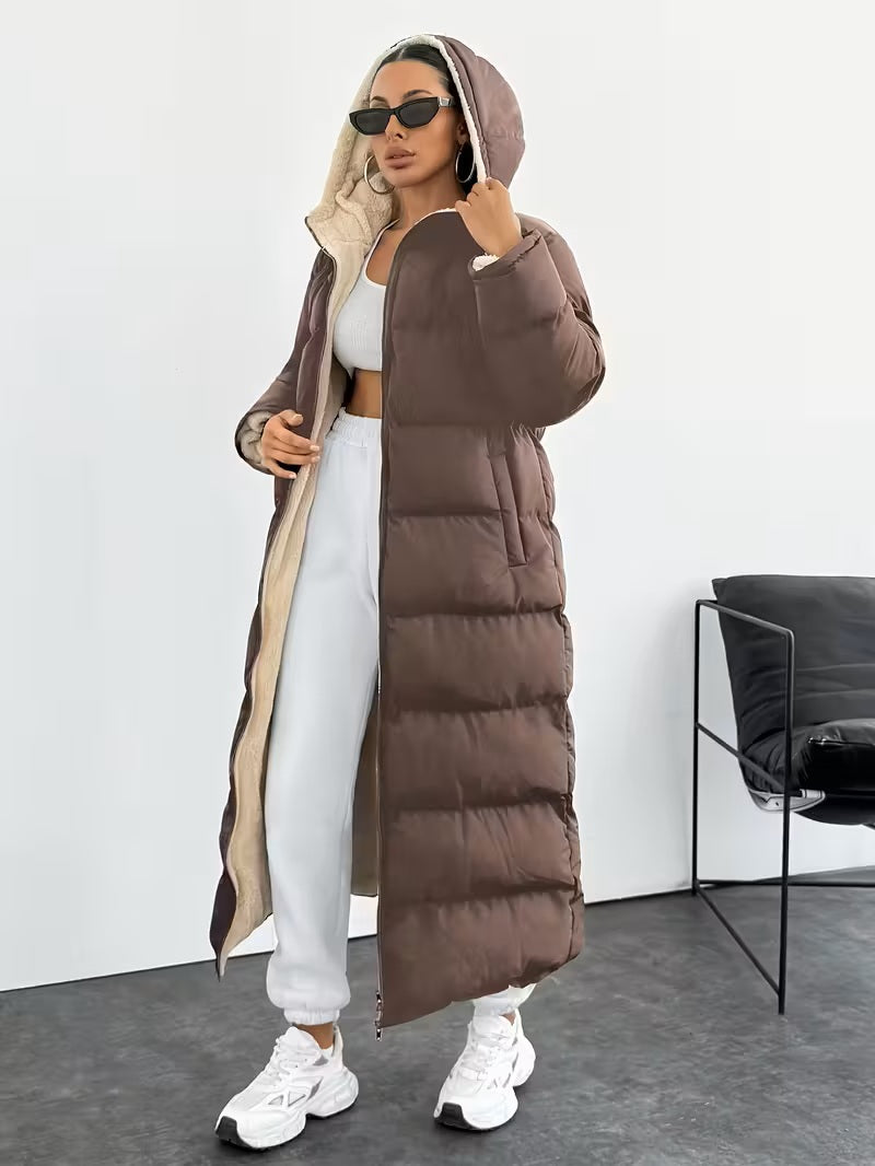 WinterWarm Luxe Hooded Jacket