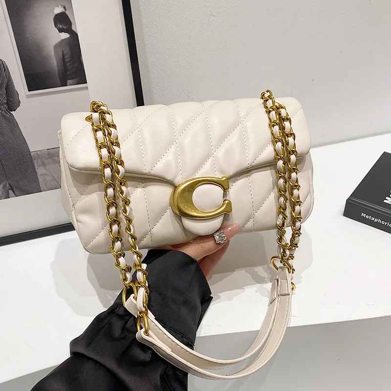 Quilted Tabby Shoulder Bag