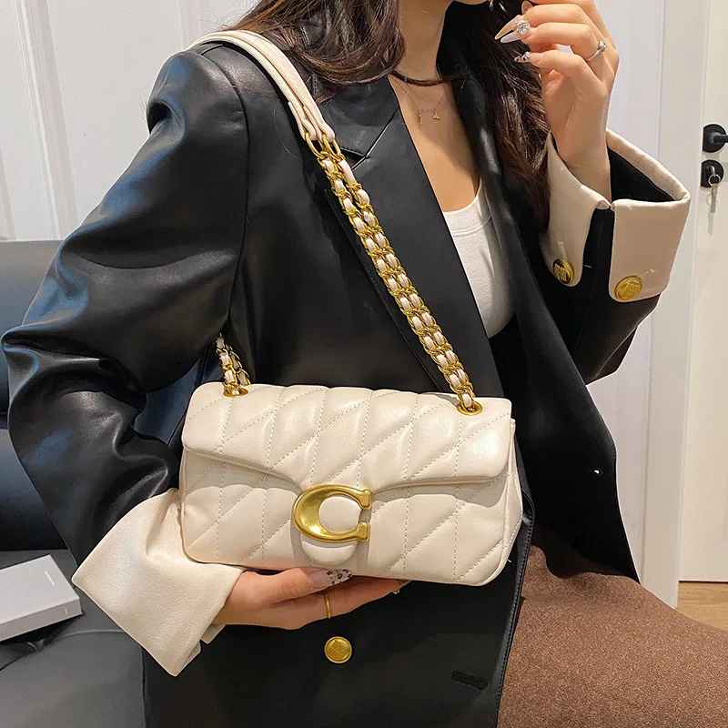 Quilted Tabby Shoulder Bag