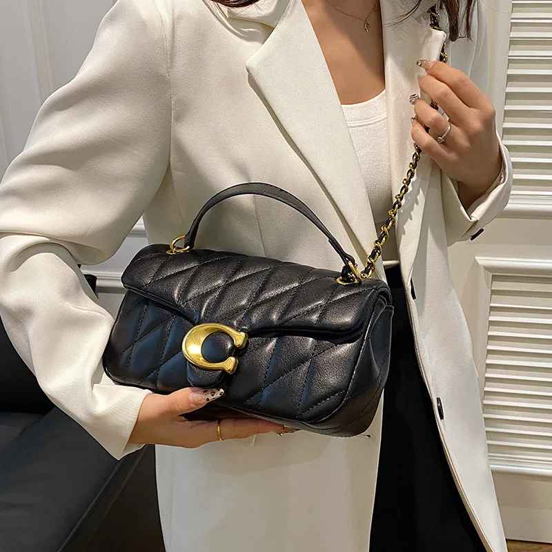 Quilted Tabby Shoulder Bag