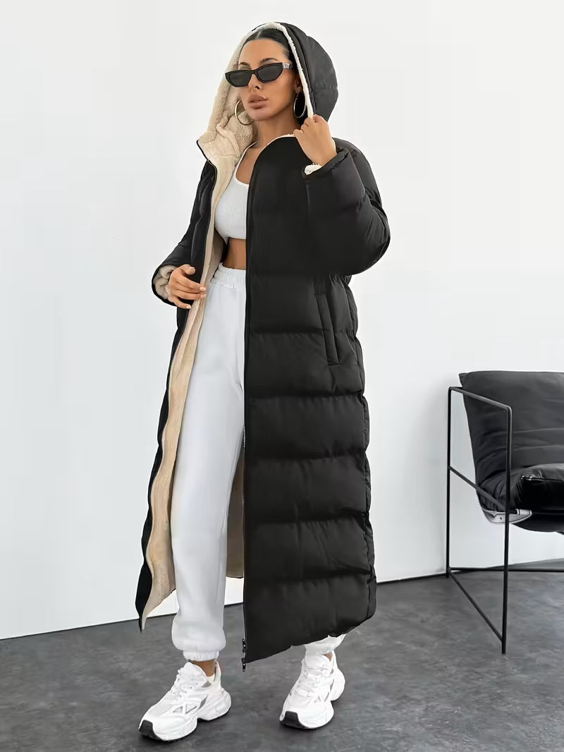 WinterWarm Luxe Hooded Jacket