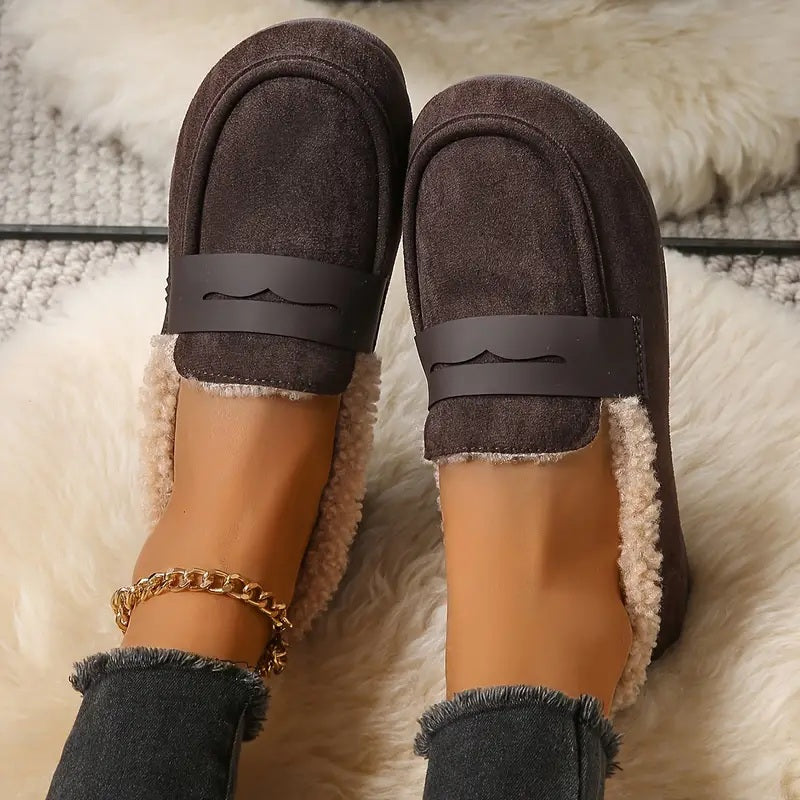 CozyStep Winter Loafers