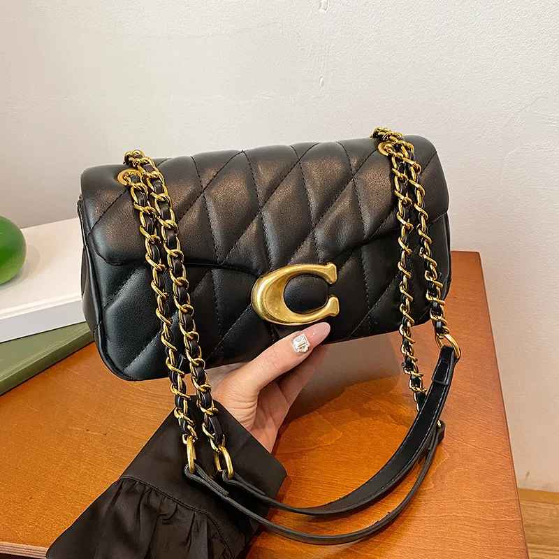 Quilted Tabby Shoulder Bag